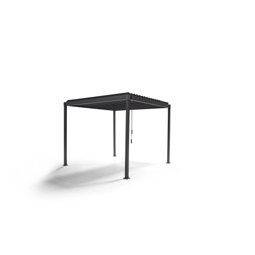 Pergola ogrodowa MIRADOR 80 Solid 3 x 2,4m Antracyt